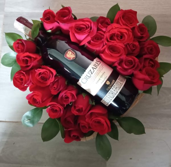 Amor rosas y vino R70